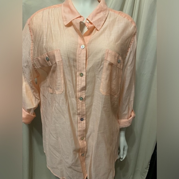 Chicos lightweight button up shirt XL - Picture 1 of 9